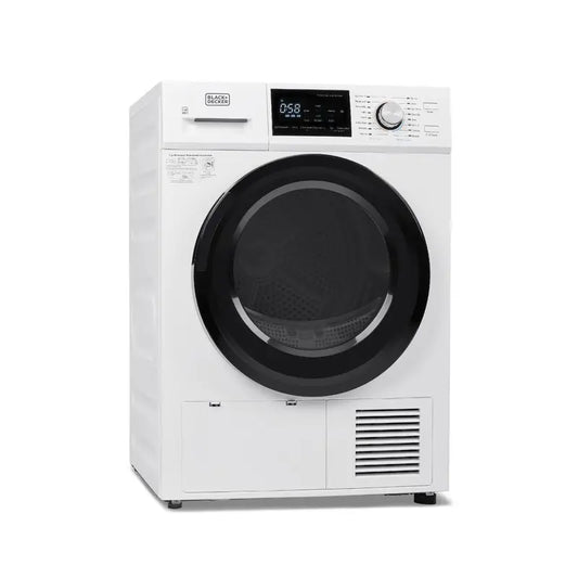 BLACK+DECKER 4.4 Cu. Ft. 240-Volt Ventless Electric Heat Pump Dryer, White - BDFH44M