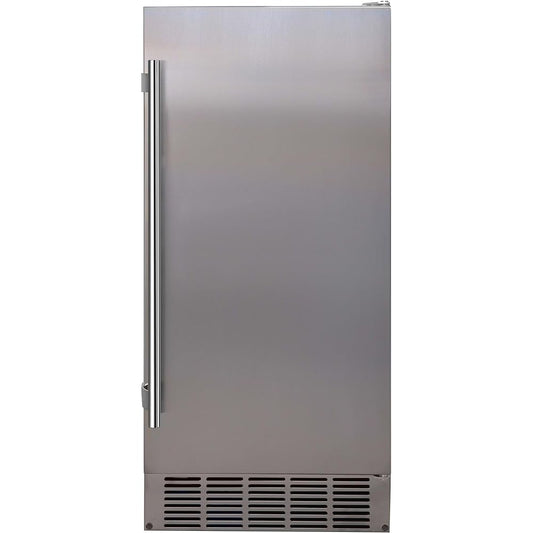 EdgeStar Built-In Ice Maker, 15-Inch, 25 lbs Daily - IB250SS
